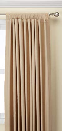 Thermalogic Insulated Tab Panels, 160 by 84-Inch, Khaki